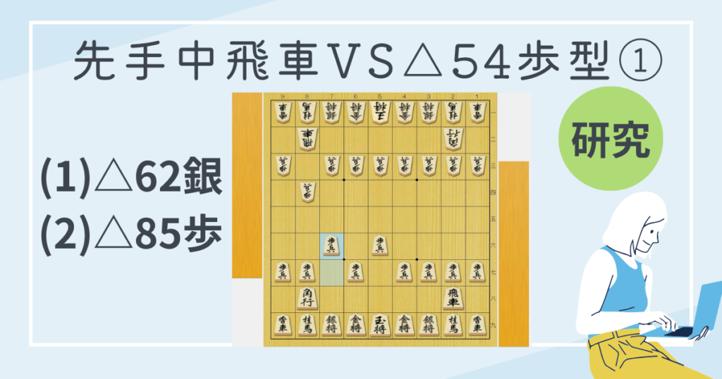 先手中飛車VS 54歩型【先手中飛車の導入】 - 将棋ジャム